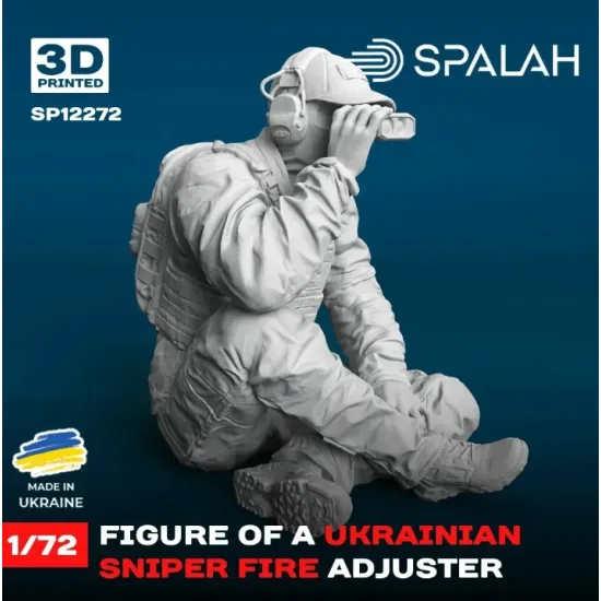 Spalah 12272 1/72 Figure Ukrainian Sniper Fire Adjuster Resin Model Kit