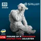 Spalah 12272 1/72 Figure Ukrainian Sniper Fire Adjuster Resin Model Kit