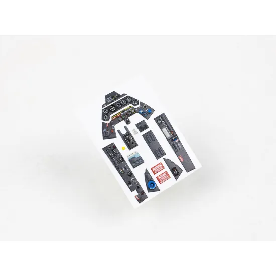 Red Fox Qs-32174 1/32 3d Decal Instrument Panel For Focke Wulf Fw 109d-9 For Hasegawa Revell Hobby 2000