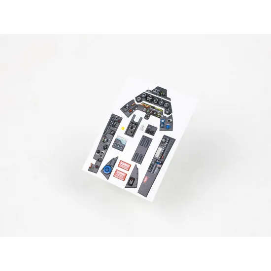 Red Fox Qs-32174 1/32 3d Decal Instrument Panel For Focke Wulf Fw 109d-9 For Hasegawa Revell Hobby 2000