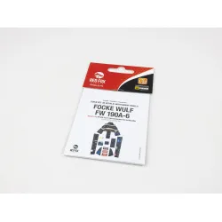 Red Fox Qs-32175 1/32 3d Decal Instrument Panel Focke Wulf Fw 190a-6 Hasegawa