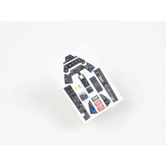 Red Fox Qs-32178 1/32 3d Decal Instrument Panel Focke Wulf Fw 190a-7 Hasegawa