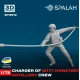 Spalah 13672 1/72 Figure Charger Of M777 Howitzer Model Kit