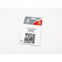 Red Fox Qs-35027 1/35 3d Decal Instrument Panel Ah-64d Saraf For Meng