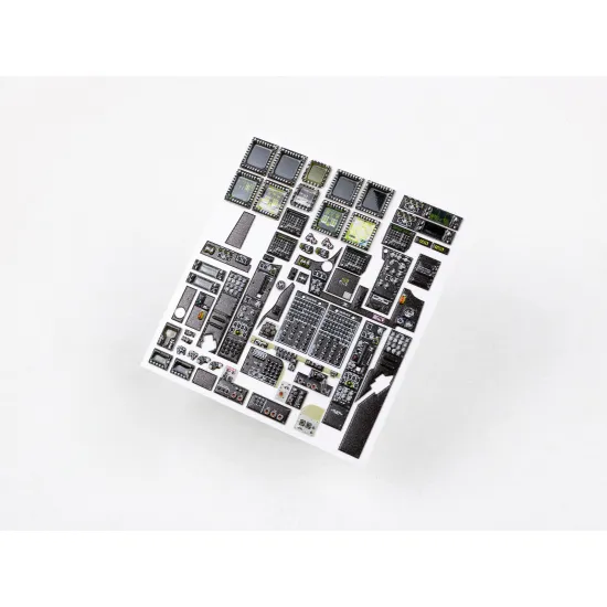 Red Fox Qs-35027 1/35 3d Decal Instrument Panel Ah-64d Saraf For Meng
