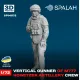 Spalah 14072 1/72 Figure Vertical Gunner Of M777 Howitzer Model Kit