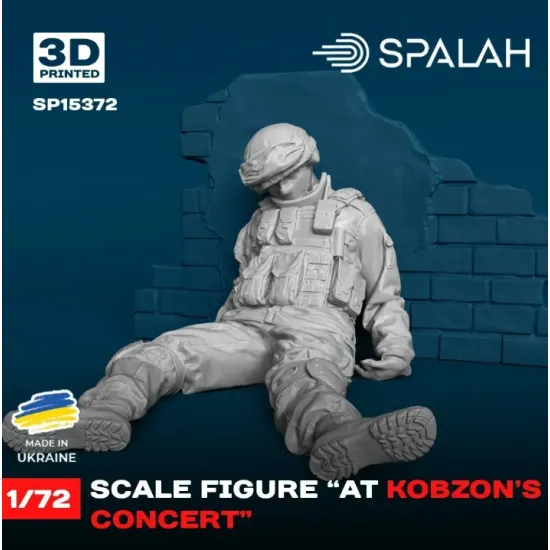 Spalah 15372 1/72 Figure At Kobzons Concert Model Kit