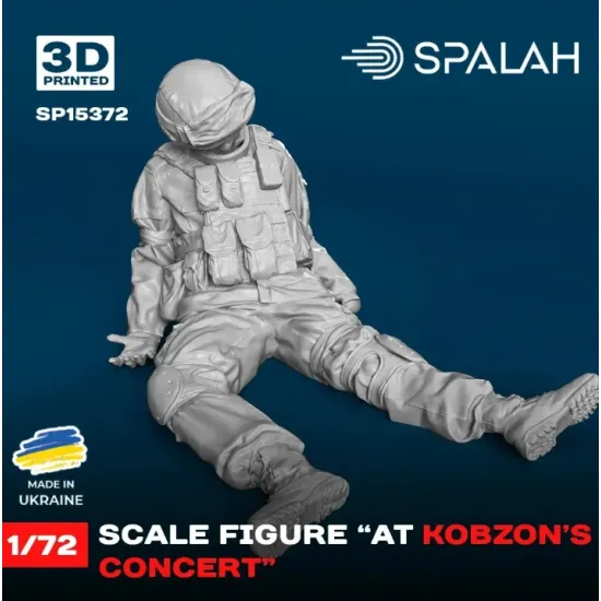 Spalah 15372 1/72 Figure At Kobzons Concert Model Kit