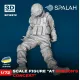 Spalah 15372 1/72 Figure At Kobzons Concert Model Kit