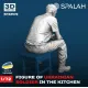 Spalah 22572 1/72 Figure Ukrainian Soldier In The Kitchen Resin Model Kit