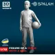 Spalah 22972 1/72 Figure Child With A Ball Resin Model Kit