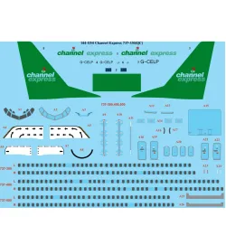 26decals 144-1154 1/144 Channel Express Boeing 737-300f Laser Decal