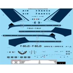 26decals 144-1183 1/144 Air France Experimental Boeing 727-228/Adv Laser Decal