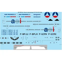 26decals 144-1185 1/144 Air Charter International Aci Livery Boeing 727-200 Decal