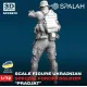 Spalah 23872 1/72 Figure Ukrainian Special Forces Soldier Pradjat Resin Model Kit
