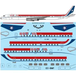 26decals 144-1203 1/144 Brit Am Douglas Dc-8-63 Laser Decal