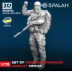 Spalah 25172 1/72 Set Of Figures Ukrainian Assault Group Resin Model Kit