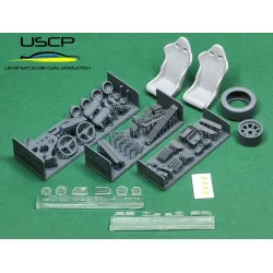Uscp 24t073 1/24 Renault 5 Turbo Rally Detail-up Set