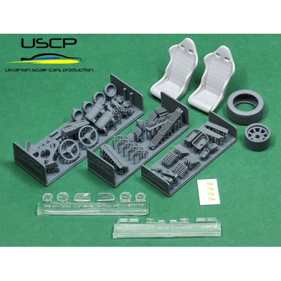 Uscp 24t073 1/24 Renault 5 Turbo Rally Detail-up Set
