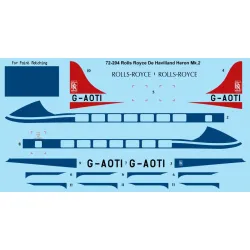 26decals 72-204 1/72 R-royce Dehavilland Heron Laser Decal