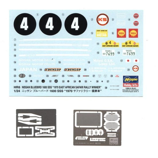 Bluebird 1600 SSS Safari 1/24 Hasegawa 21266