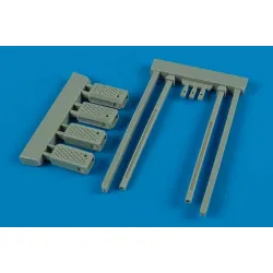 Wheelliant 132011 1/32 Navy Wheel Chock Nwc-4/5 Late Production