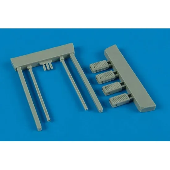 Wheelliant 148004 1/48 Navy Wheel Chock Nwc-4/5 Late Production