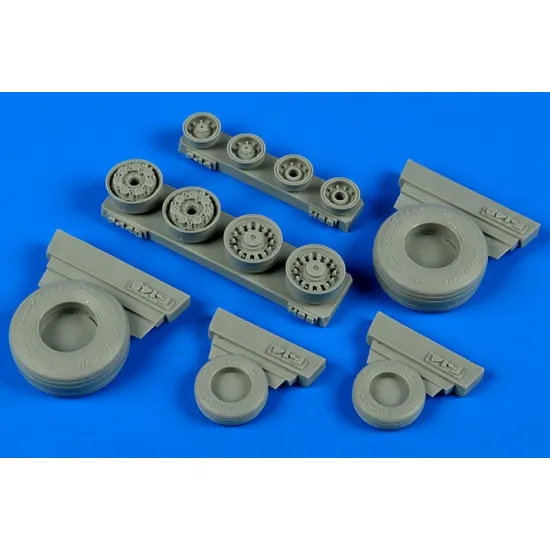 Wheelliant 148012 1/48 F-14b/D Tomcat Weighted Wheels For Hobby Boss