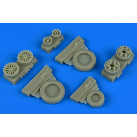 Wheelliant 148015 1/48 F-16i Sufa Weighted Wheels For Hasegawa
