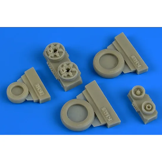 Wheelliant 148016 1/48 F-16i Sufa Weighted Wheels For Kinetic