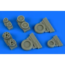 Wheelliant 148018 1/48 F-16i Sufa Weighted Wheels Gy Production For Kinetic