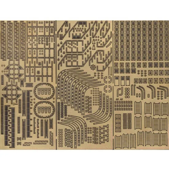 Orel385/1 1/200 Photo-etching For Paper Model Bouvet