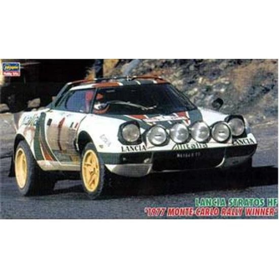 Lancia Stratos (1977 Monte-Carlo Rally Winner) 1/24 Hasegawa 25032 Lancia Stratos (1977 Monte-Carlo Rally Winner) 1/24 Hasegawa 25032