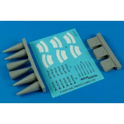 Aerobonus 320027 1/32 Aircraft Warning Cones Resin Kit