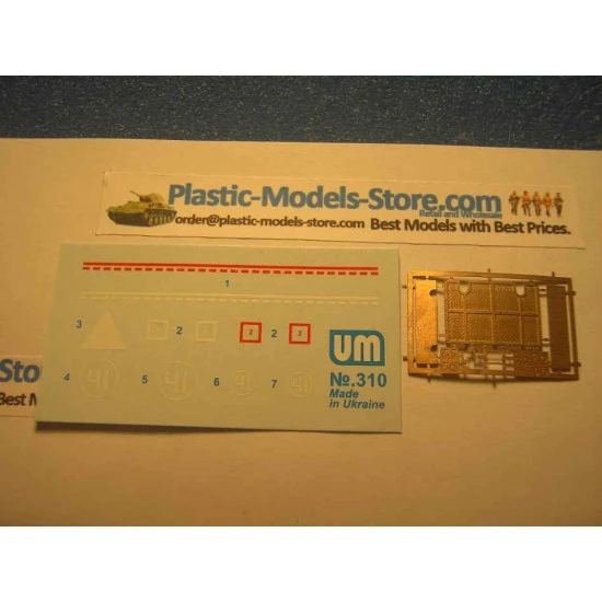 BT-7 Soviet Light Tank M.1935 Red Army WWII 1/72 UM 310