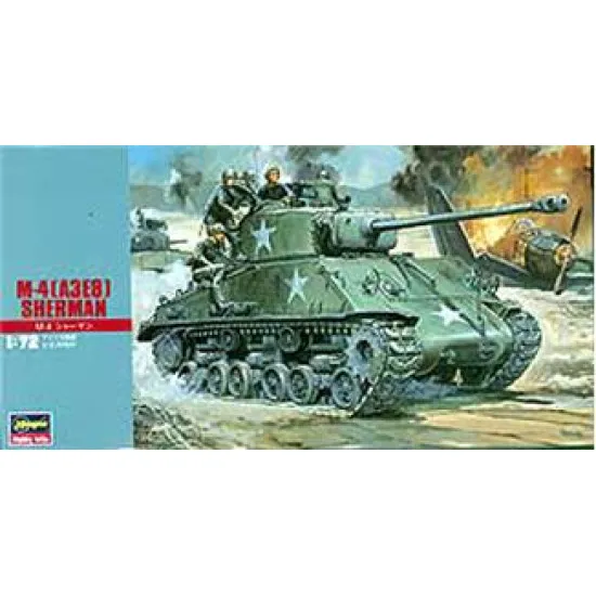 M4 (A3E8) SHERMAN 1/72 Hasegawa 31115 M4 (A3E8) SHERMAN 1/72 Hasegawa 31115