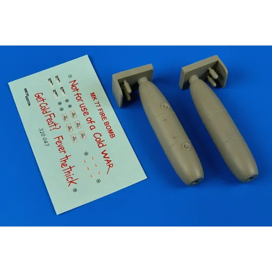 Aerobonus 320043 1/32 Mk-77 Mod. 4/5/6 Fire Bombs Resin Kit