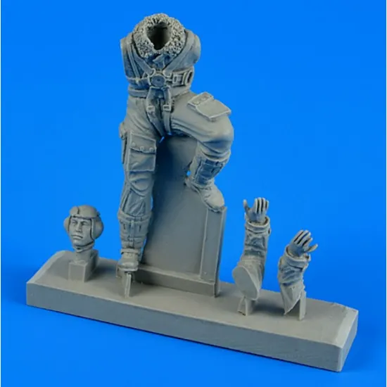 Aerobonus 320049 1/32 German Luftwaffe Pilot Wwii For Bf 109 Late Resin Kit