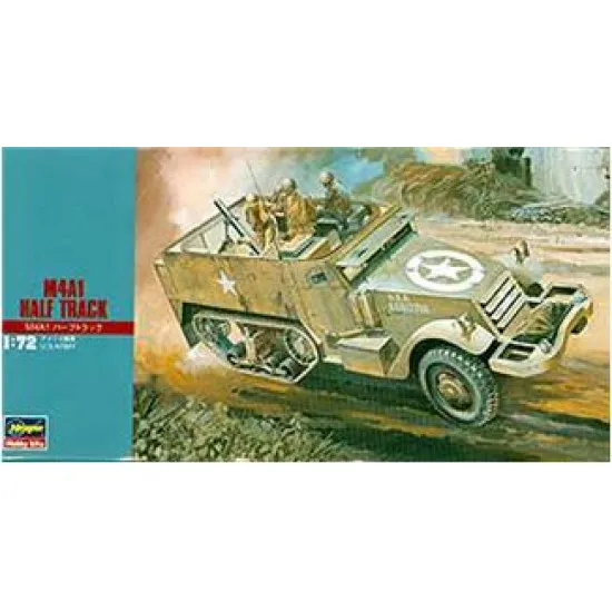 Usa M-4A1 Half-TK W/81Mm Motar 1/72 Hasegawa 31107