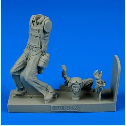 Aerobonus 320082 1/32 U.s. Marines Pilot Wwii Pacific Theatre Resin Kit