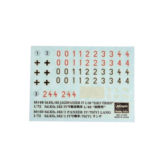 Sd.Kfz 162/1 Panzer IV/70(V) Lang 1/72 Hasegawa 31150