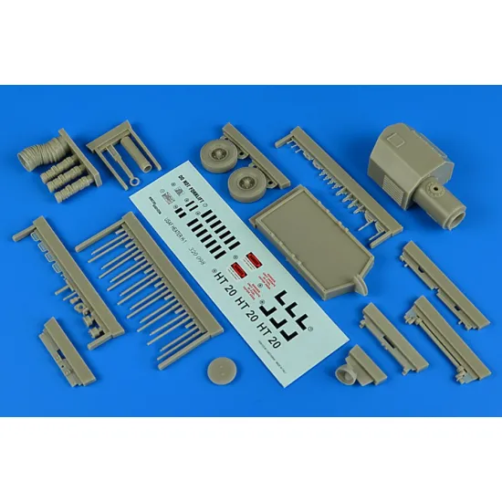 Aerobonus 320098 1/32 Usaf Heater H-1 Resin Kit