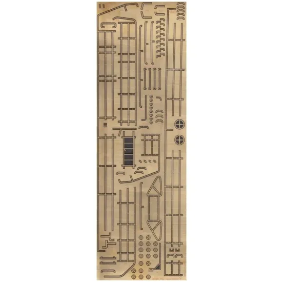 Orel390/1 1/50 Photo-etching For Paper Model Bobr