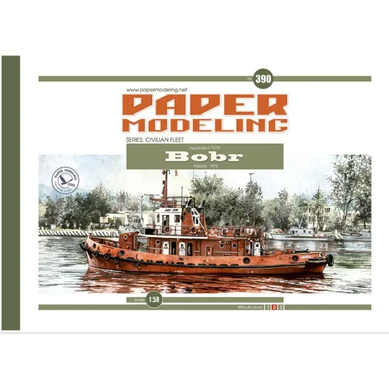 Orel390/1 1/50 Photo-etching For Paper Model Bobr