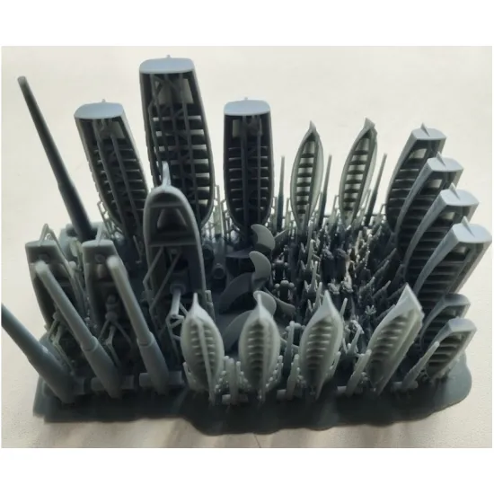 Orel385/6 1/200 3d Print/ Resin For Paper Model Bouvet