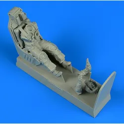 Aerobonus 320105 1/32 Us Navy Pilot With Ejection Seat For A-7e Corsair Ii Early V Fitted With Escapac Ig-2/Ic-2 Ej Seat