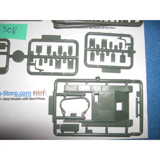SU-76M Soviet Self-Propelled Gun ZIS-3 WWII 1/72 UM 308