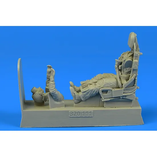 Aerobonus 320111 1/32 Usaf Pilot For F-100 With Ejection Seat For Trumpeter