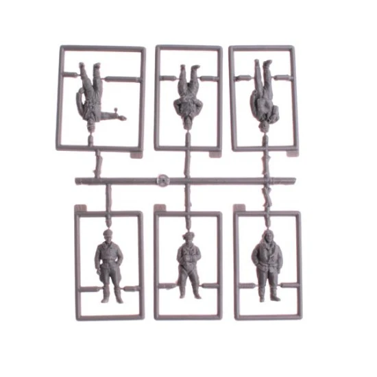 WWII Pilot Figure Set (JAP, GER, US, RAF) 1/48 Hasegawa 36007