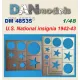 Dan Models 48535 1/48 Stencil For Applying Ammunition For Us Airmen 1942-43 Ww2